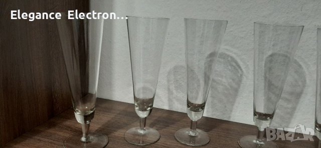 6бр. Чаши  за Шампанско  23см, снимка 5 - Чаши - 38099797