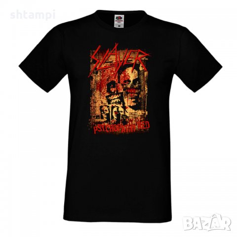 Мъжка тениска Slayer 25, снимка 2 - Тениски - 32918182