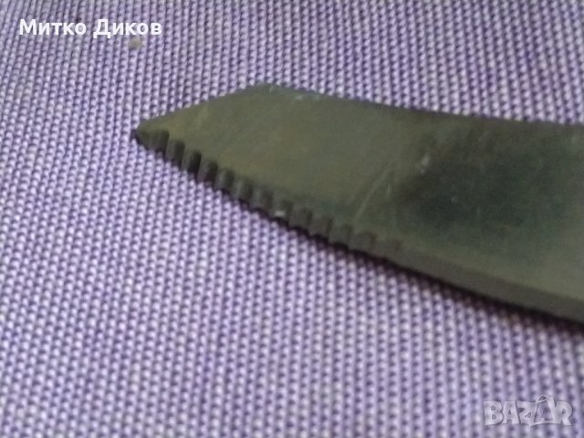 Малко ножче отпред назъбено за белене и друго , снимка 5 - Прибори за хранене, готвене и сервиране - 44049492