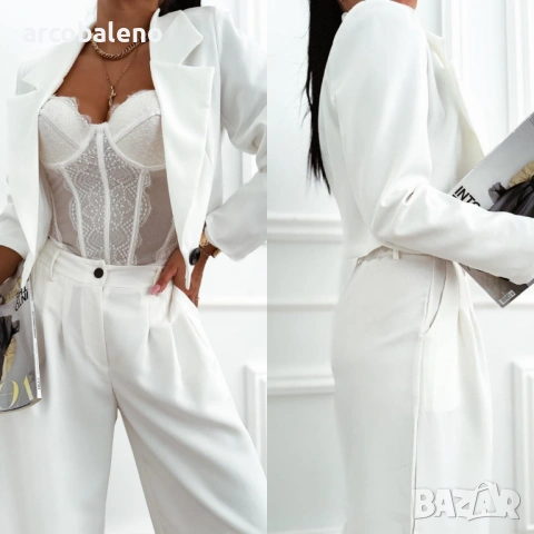 Дамско късо елегантно сако, 6цвята , снимка 12 - Сака - 53124267