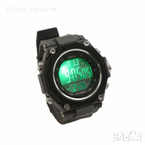 Спортен дигитален мъжки часовник, снимка 2 - Мъжки - 49930615