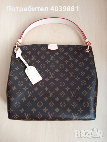 Louis Vuitton Стилна Дамска Чанта с Магнитно затваряне Graceful PM , снимка 1 - Чанти - 44900918