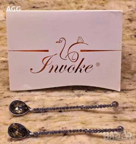 Стилни обеци Invoke, снимка 4 - Обеци - 49245628