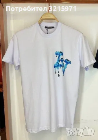 НОВО Бели тениски LV, снимка 2 - Тениски - 50254065
