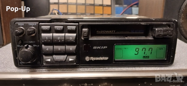 Ретро авто Радиокасетофон ROADSTAR RC - 818 TD