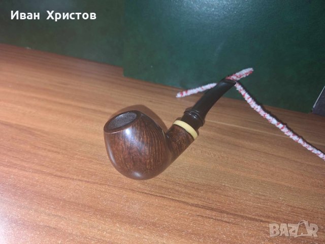 Лула от българския майстор Георги Бояджиев - красива, от висок клас, като НОВА - НЕ Е НАЛИЧНА!!!, снимка 13 - Лули - 44004713