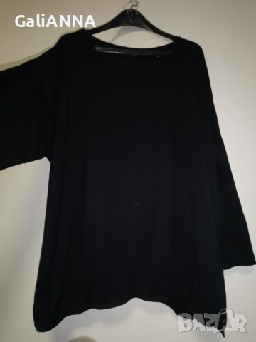 СТРАХОТНА ТУНИКА В ЧЕРНО 2XL-3XL, снимка 5 - Туники - 44014247