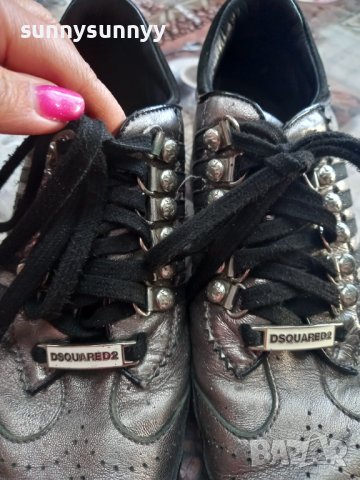 Dsquared 2 оригинални естествена кожа , снимка 2 - Кецове - 37971581