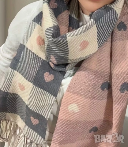 Нови красиви и елегантни дамски шалове, снимка 3 - Шалове - 52291768