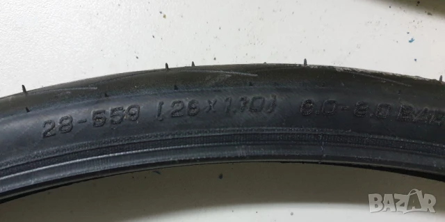 Нова сгъваема шосейна гума Schwalbe Durano – 26 x 1.1” (28х559), тегло 260гр. Защита от спукване, снимка 3 - Части за велосипеди - 50715362