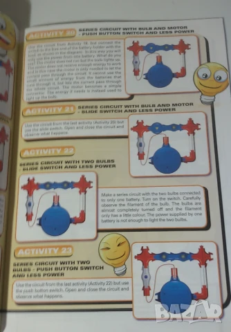 Electricity образователна игра с 91 дейности Електричество, снимка 10 - Образователни игри - 51055320