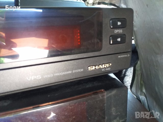 SHARP VC-A 40 GM Записващо видео, снимка 3 - Плейъри, домашно кино, прожектори - 33277323