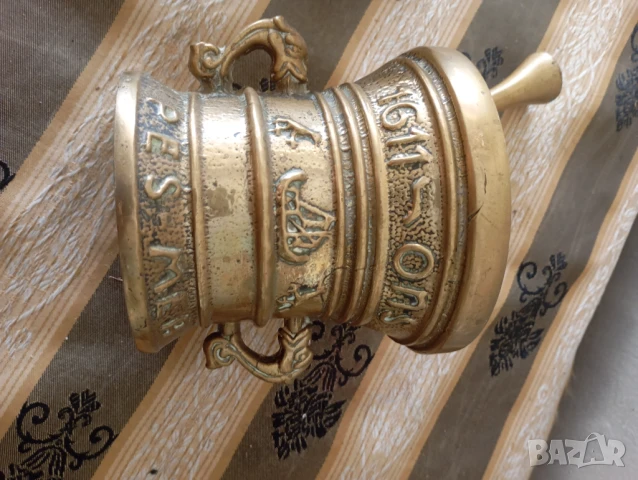 Старо хаванче с чукало, снимка 3 - Други ценни предмети - 51229058