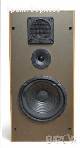 Винтидж 3-лентова колона – дървен корпус, реално състояние, снимка 2 - Тонколони - 53261845