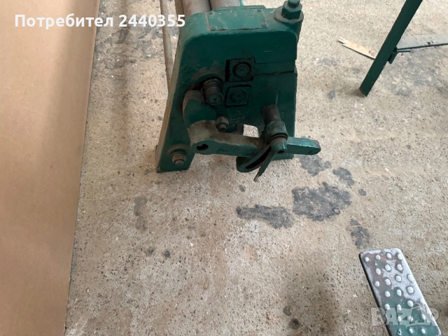 Това е ръчна валцова машина (ламариноръчна ролкова машина , снимка 9 - Индустриална техника - 52030761