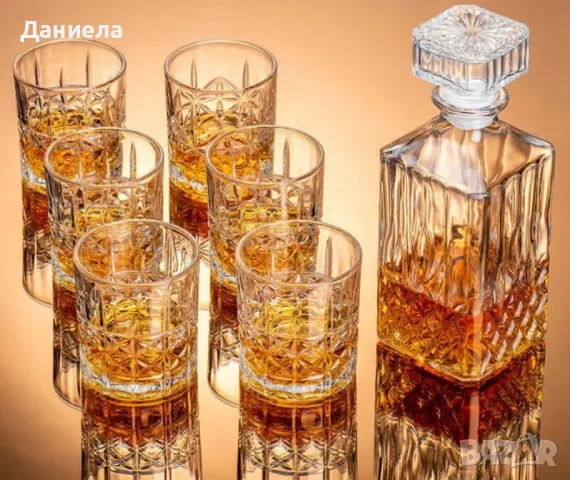 Комплект чаши за уиски , снимка 5 - Чаши - 49308352