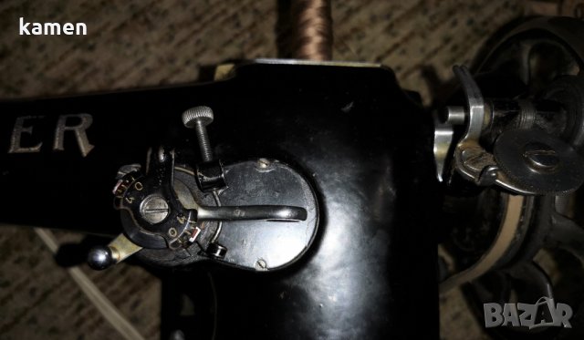 SINGER КLASSЕ 206 зигзаг шевна машина 1937г., снимка 10 - Антикварни и старинни предмети - 34851169