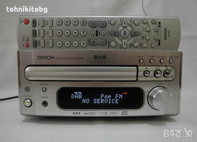 ⭐⭐⭐ █▬█ █ ▀█▀ ⭐⭐⭐ DENON RCD-M35DAB - CD/MP3/WMA ресивър с DAB/FM с RDS/EON/PTY/PS/TA/RT/TP/CT, снимка 4 - Ресийвъри, усилватели, смесителни пултове - 27525807