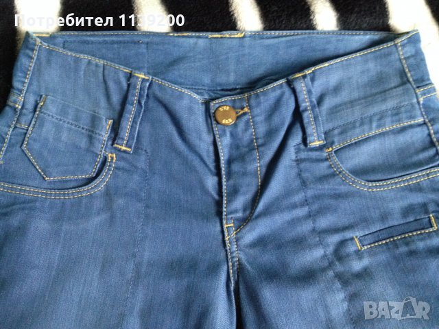 nvy jeans френски елегантни дънки тип чарлзтон 26 S оригинал, снимка 7 - Дънки - 26852577