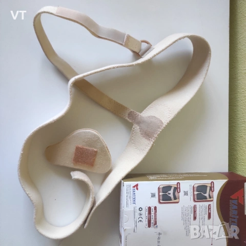 ВАРИТЕКС ЕЛАСТИЧЕН БАНДАЖ ЗА ИНГВИНАЛНА ХЕРНИЯ - ЛЯВ модел 601, снимка 5 - Корсети, колани и коректори - 53154459