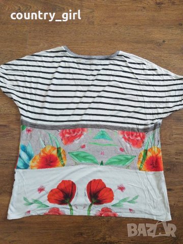 Desigual - страхотна дамска тениска, снимка 7 - Тениски - 28811721