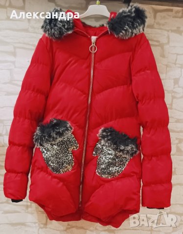 Зимно яке ръст 170 см размер  M-L, снимка 1 - Детски якета и елеци - 43459944