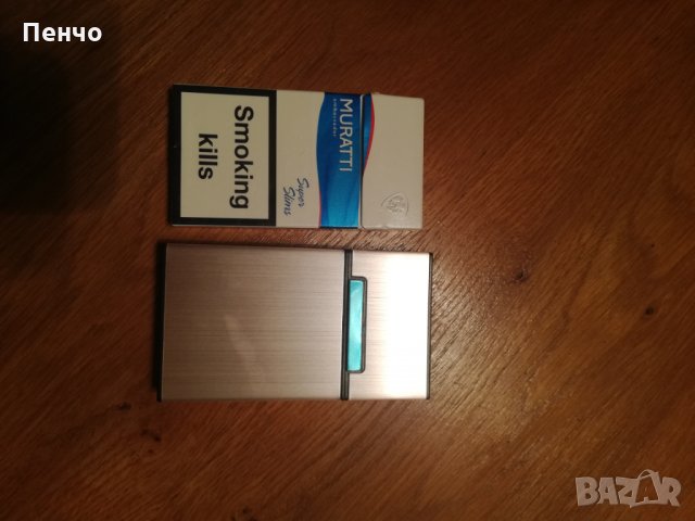 Алуминиева кутия за цигари, табакера слим Cigarette Case, box slim, снимка 17 - Табакери - 18799496