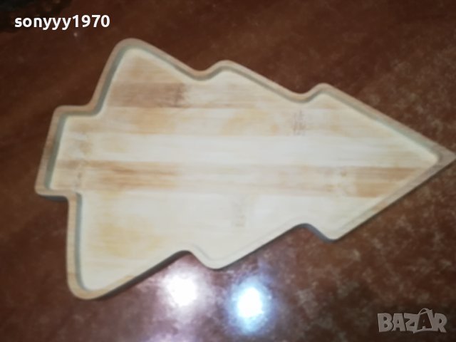 коледна елха дъска поднос чиния 30х20см 2312231353, снимка 7 - Антикварни и старинни предмети - 43524764