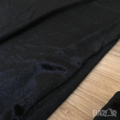 Нова Дълга черна рокля дълъг ръкав цепка макси голям размер XL 2XL 3XL 4XL 5XL официална елегантна, снимка 4 - Рокли - 38970993