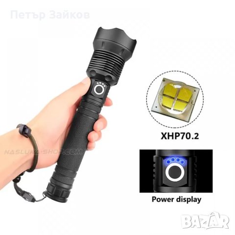 МОЩЕН ПРЕЗАРЕЖДАЕМ ФЕНЕР СЪС ZOOM X-BALOG P90 POWER LIGHT, снимка 3 - Друга електроника - 40794036