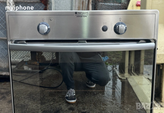 Hotpoint Ariston FI16-G-03 Фурна за вграждане комбинирана газ и ток с вентилатор, снимка 2 - Печки, фурни - 53023614