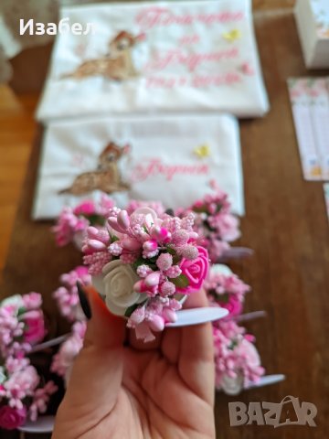 Украса за погача с Бамби, снимка 7 - Други - 43952071