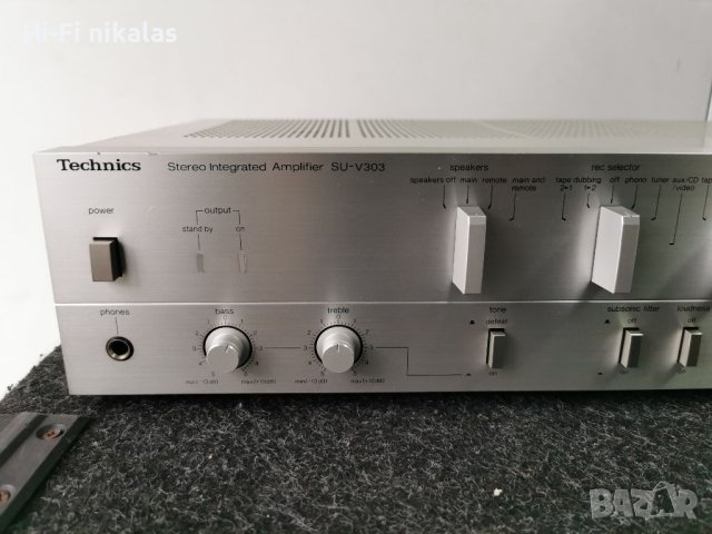 стерео усилвател TECHNICS su-v303, снимка 2 - Ресийвъри, усилватели, смесителни пултове - 40330550