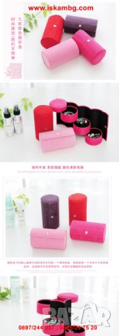 Кутия за бижута – цилиндър код 1937, снимка 7 - Други - 26921657