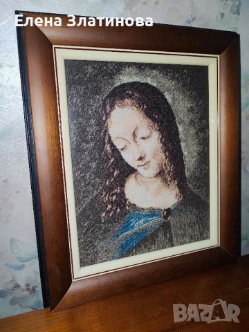 Гоблен СКАЛНАТА МАДОНА, снимка 3 - Гоблени - 43712700