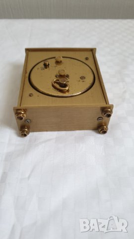 Настолен бронзов механичен часовник JAZ 1976 - 1978 година., снимка 9 - Антикварни и старинни предмети - 43527217