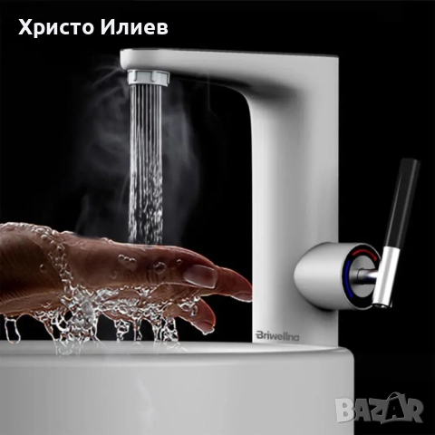 Смесител с проточен бойлер с дисплей нагревател за топла и студена вода