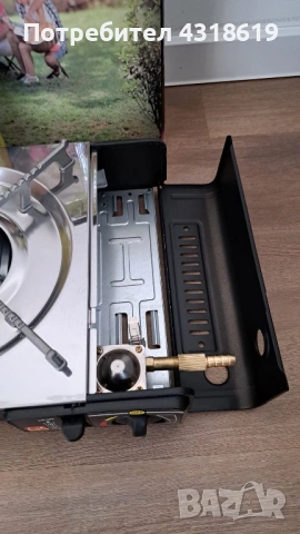 Двоен Къмпинг Газов Котлон - с Изход към Голяма Газова Бутилка, снимка 7 - Газови котлони - 53154253