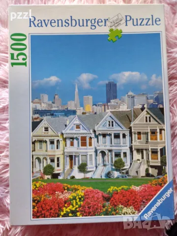 Пъзел "San Francisco Alamo Square" Kirsch 2000 г. Ravensburger 1500 части, снимка 1
