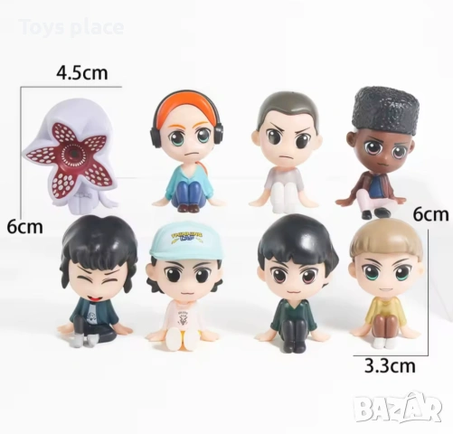 Лот фигурки Stranger things , снимка 4 - Фигурки - 53464733