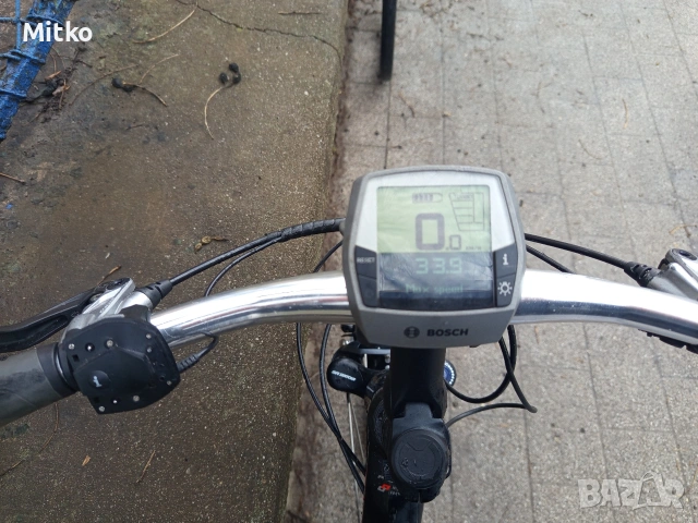 28 цола електрически алуминиев велосипед с 7 скорости усилени капли амортисьори предни като нов , снимка 3 - Велосипеди - 53373018