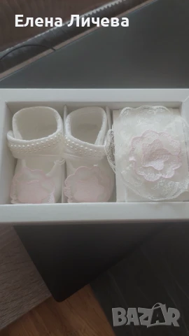 Комплект буйки и лента за коса, снимка 2 - Детски комплекти - 51184567