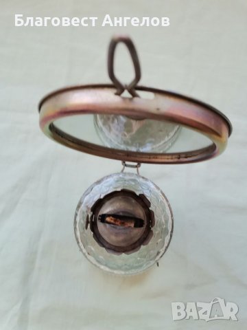 Газена  лампа , снимка 4 - Антикварни и старинни предмети - 38142998