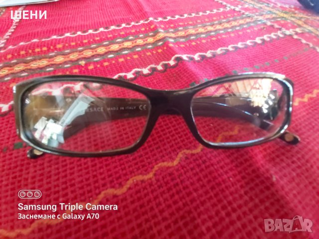 VERSACE Frames 3096-B GB1 BLACK EYEGLASSES 53-15-135mm диоптрични очила , снимка 6 - Слънчеви и диоптрични очила - 33400063