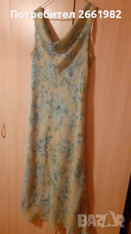 Нежна зелена пролетна рокля, снимка 3 - Рокли - 36412951