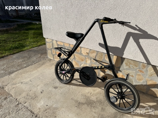 дизайнерски сгъваем велосипед "STRIDA", снимка 17 - Велосипеди - 52930433