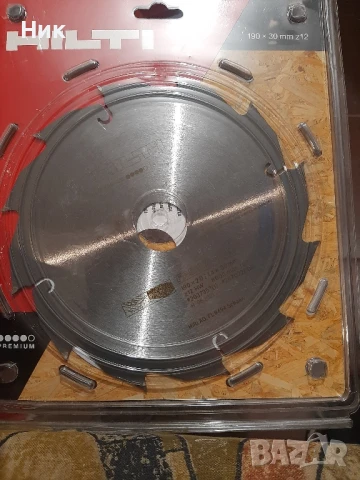 Диск Хилти 190x30z12, снимка 5 - Други инструменти - 51399285