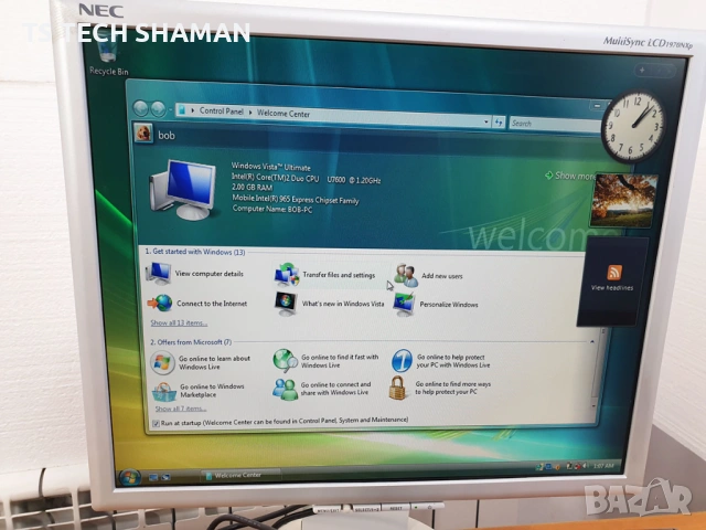 Продавам запазен ретро лаптоп COMPAQ 2510p, снимка 5 - Антикварни и старинни предмети - 53342503