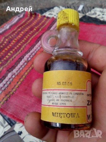 Стара ментова подправка за водка, снимка 3 - Антикварни и старинни предмети - 27282239