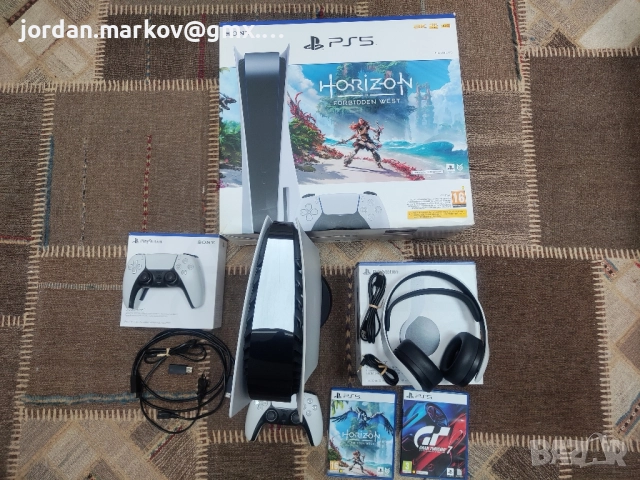 Конзола Playstation 5 Disc Edition 825GB White CFI-1116A
